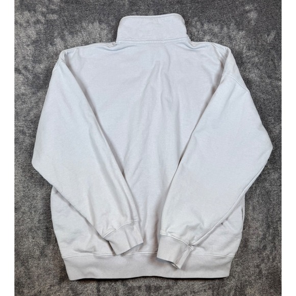 Brandy Melville Light Blue Quarter 1/4 Zip Sweatshirt Pullover One Size - Picture 4 of 7